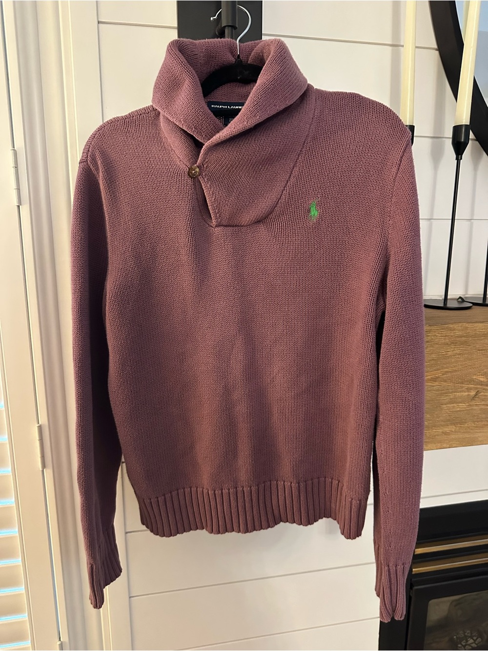 Polo by Ralph Lauren Mauve Turtleneck Sweater